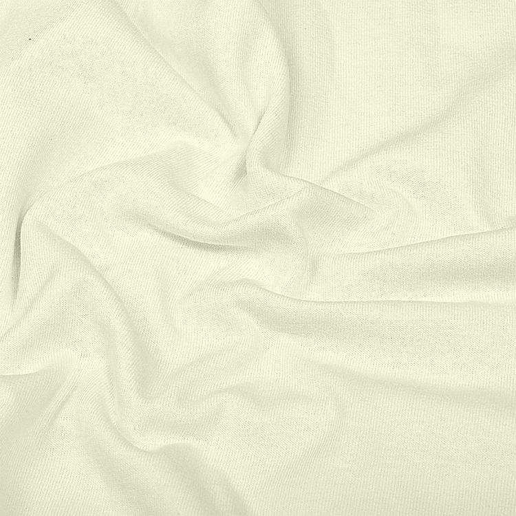 Ткань трикотаж Кулирка, 10 м x 200 см, 145 г/м², цвет: экрю, TBY — картинка 3