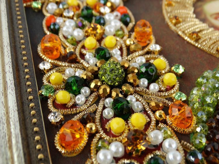 Набор вышивки хрустальными камнями «Святой Евгений» — картинка 11