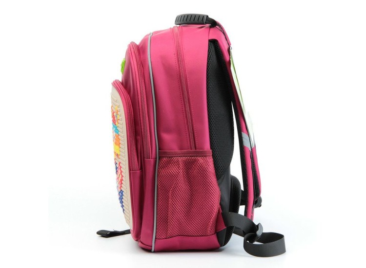 Рюкзак 4ALL Kids с битами, красно-бежевый — картинка 3