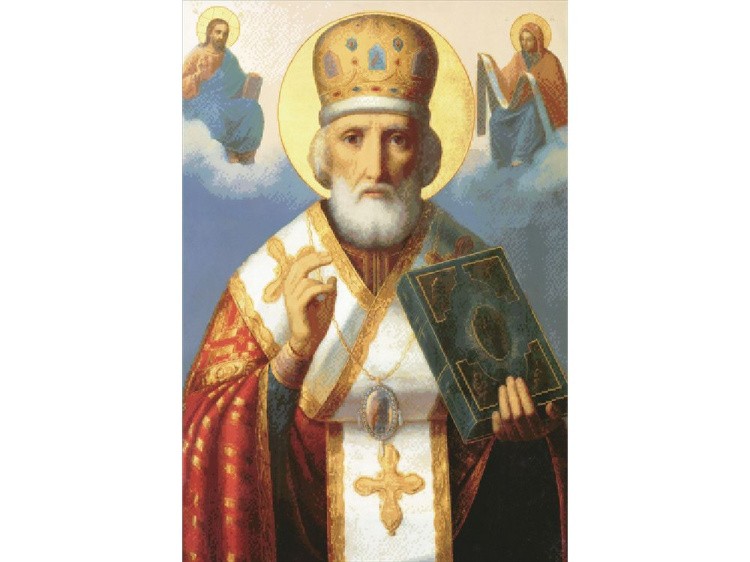 Алмазная вышивка «Святой Николай Чудотворец» — картинка 2