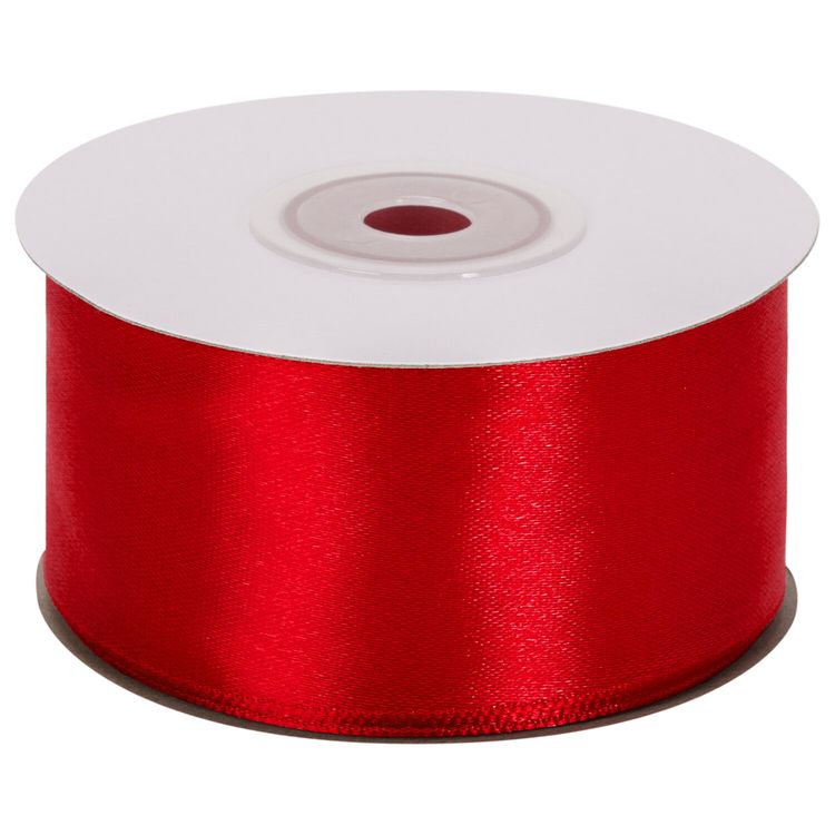 Лента атласная, ширина 38 мм, длина 23 м, красная, Brauberg — картинка 4