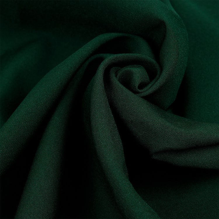 Ткань Габардин кач-во Фухуа, 1 м х 150 см, 180 г/м², цвет: темно-зеленый, TBY