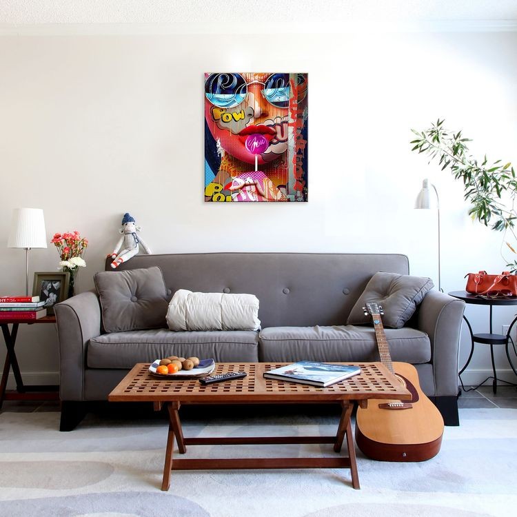 Картина по номерам «Поп-арт с чупа чупсом» — картинка 4