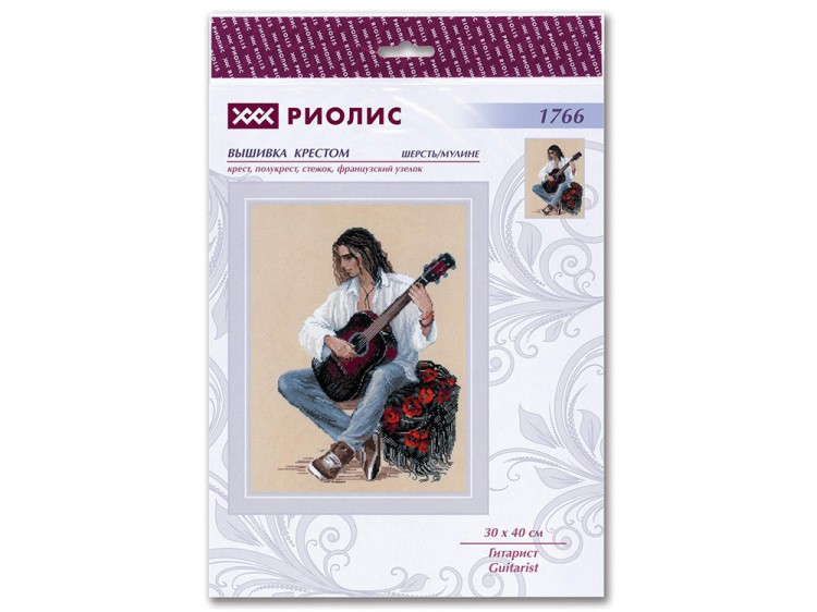 Набор для вышивания «Гитарист» — картинка 4