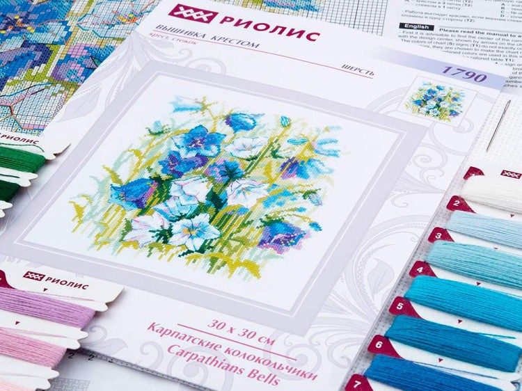 Набор для вышивания «Карпатские колокольчики» — картинка 5