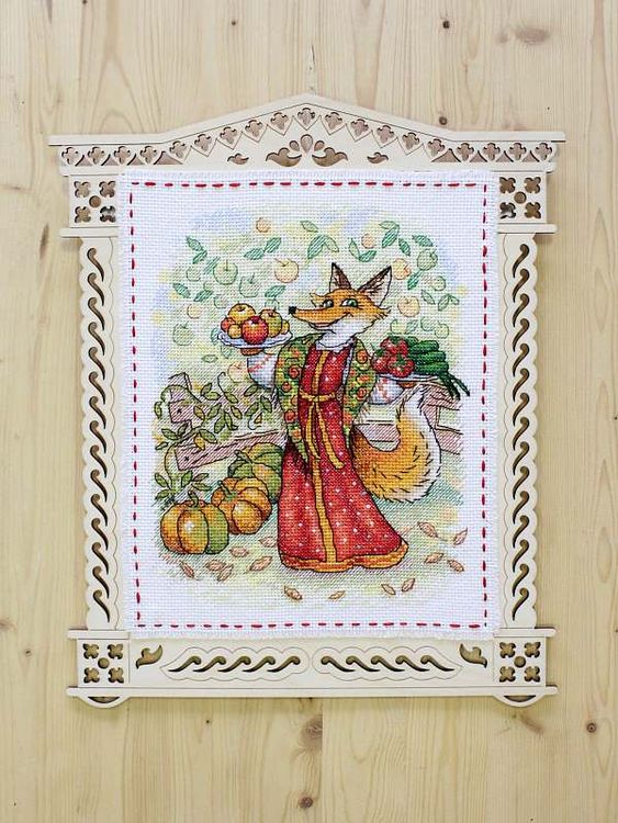 Рамка - наличник «Вологда», 19x24/14x18 см — картинка 2