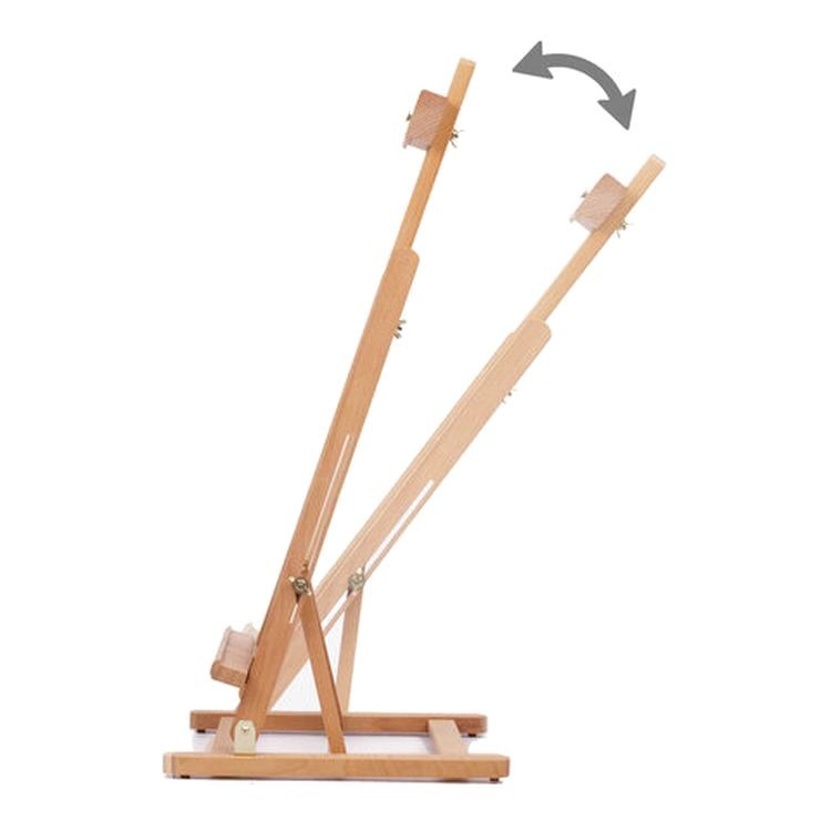 Мольберт настольный BRAUBERG ART CLASSIC, бук, высота холста 53 см — картинка 11