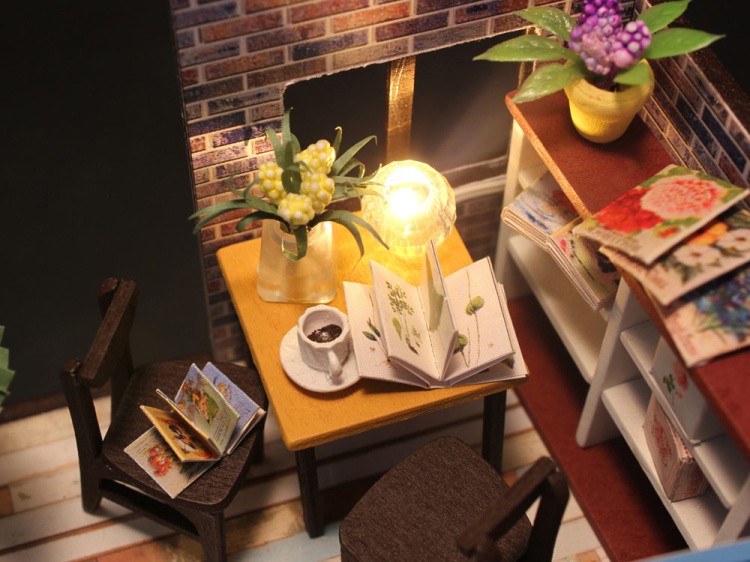 Набор для создания миниатюры (румбокс) «Coffee House» — картинка 10