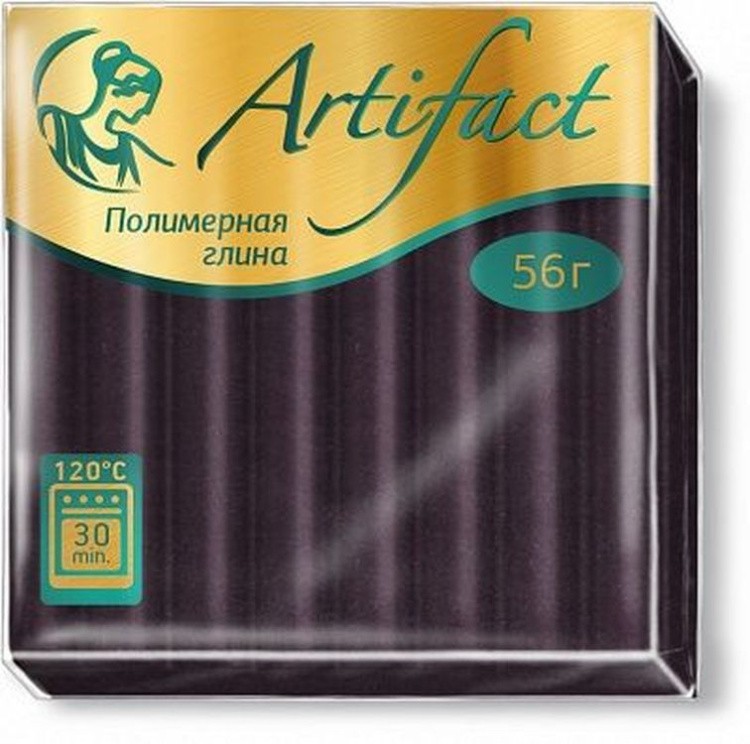 Полимерная глина Артефакт Classic, цвет: 142 шоколад, 56 г