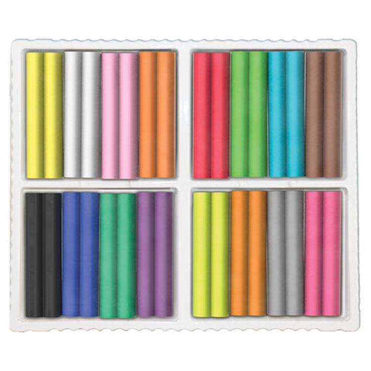 Пластилин восковой пастельный Луч «Школа творчества», 16 цветов, 240 г — картинка 2