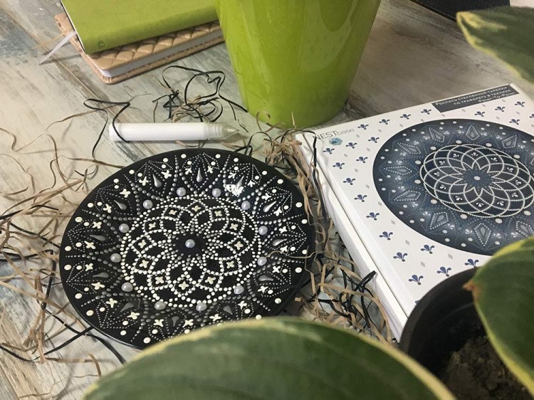 Набор для точечной росписи «Black Plate» — картинка 9