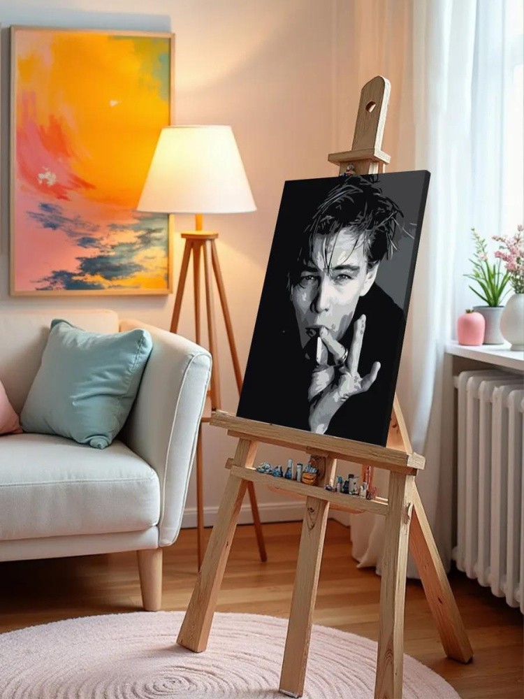 Картина по номерам «Леонардо ди Каприо» — картинка 10