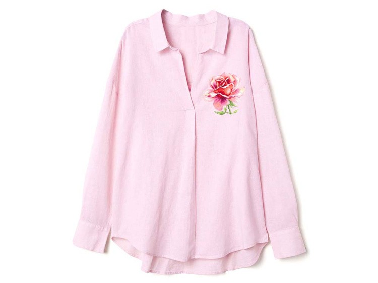 Набор для вышивания «Розовая роза» — картинка 9