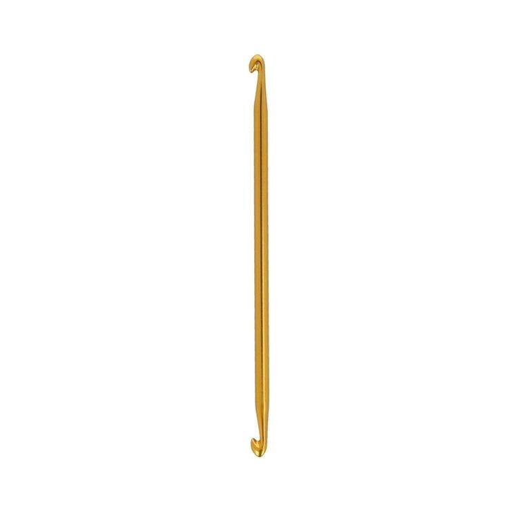 Крючок для тунисского вязания, двухсторонний, металл, 5,5 мм, 14,5 см, Gamma