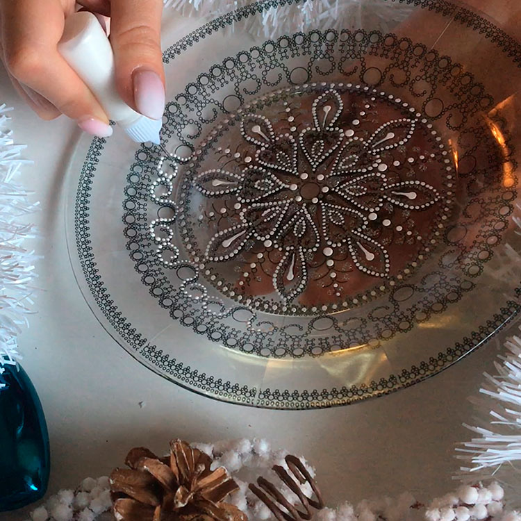 Набор для точечной росписи «Северное сияние» — картинка 4