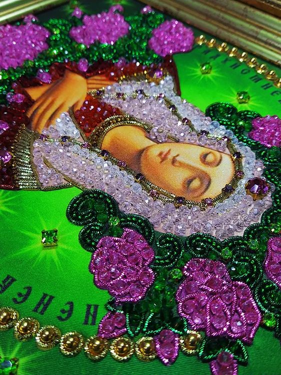 Набор вышивки хрустальными камнями «Умиление» — картинка 6