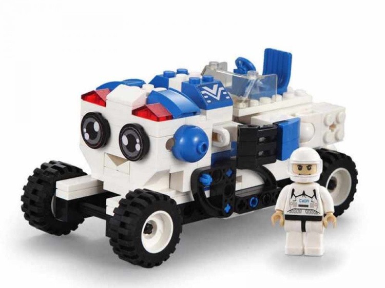 Инерционный конструктор «Робот BOBBY», 195 деталей — картинка 3