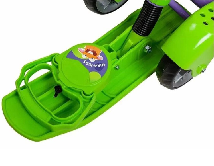 Снегокат детский со спинкой Тимка спорт 6 с Монстриками — картинка 12