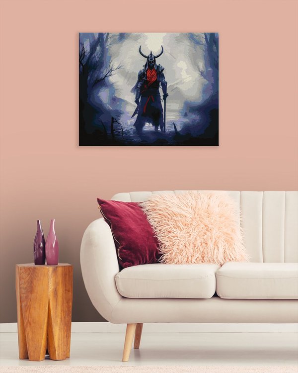 Картина по номерам «Призрак самурая» — картинка 3