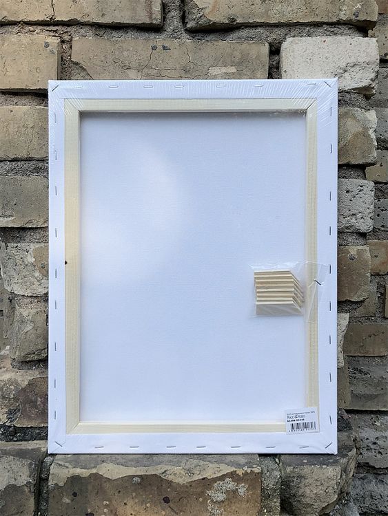 Холст на подрамнике Magic4Hobby 35х45 см, хлопок 100%, мелкое зерно — картинка 5