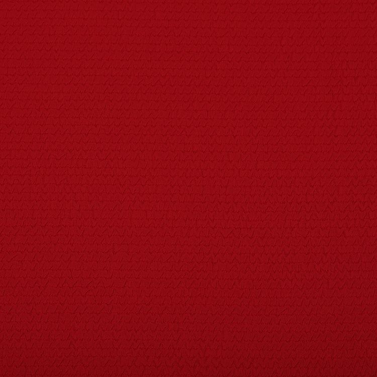 Ткань трикотажная Бифлекс жатка, 6 м, ширина 150 см, 240 г/м², цвет: 8 красный, TBY — картинка 3