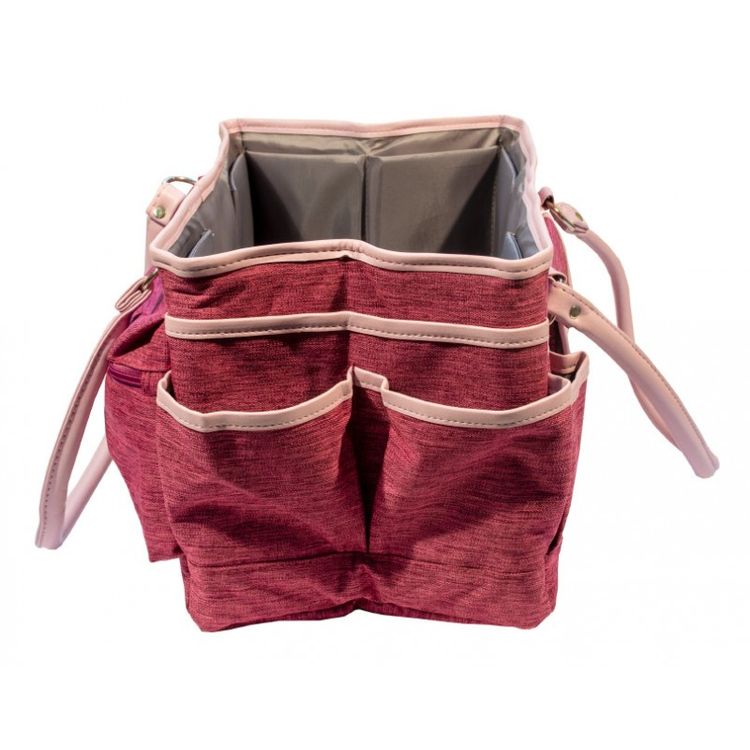 Сумка для рукоделия 29х25х24 см, цвет: фуксия — картинка 7