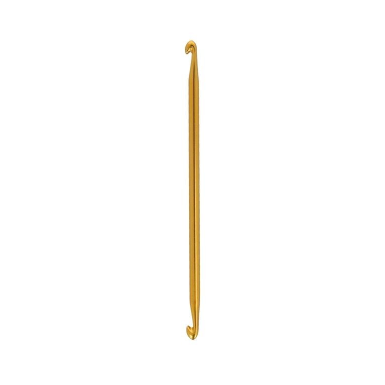Крючок для тунисского вязания, двухсторонний, металл, 5 мм, 14,5 см, Gamma