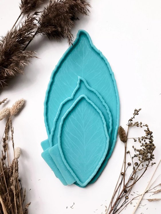 Модель №81, Силиконовый молд Лист Малый, 20х11 см, Craftsmen.store — картинка 3
