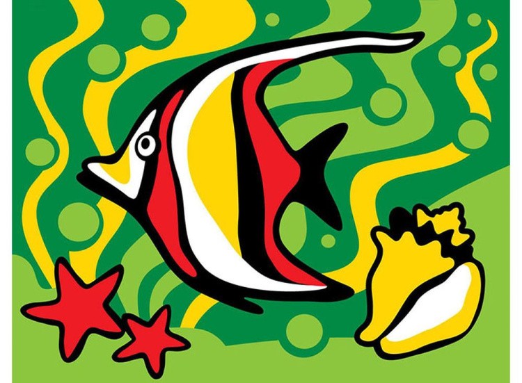 Фреска «Тропическая рыбка» — картинка 2