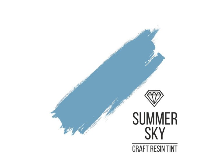 Краситель для смолы и полимеров небесный 10 мл, CraftResinTint — картинка 2