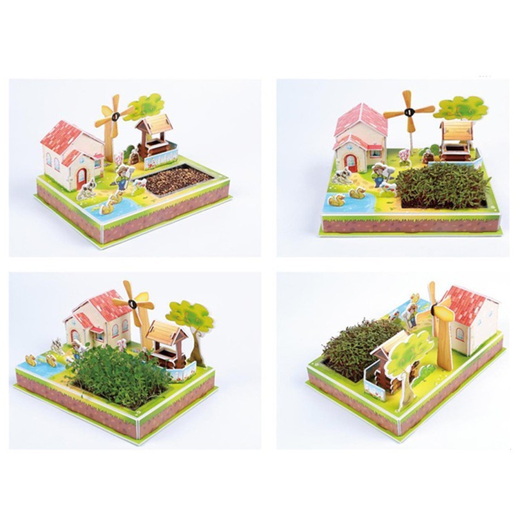 3Д пазл Ферма и ветряная мельница — картинка 2