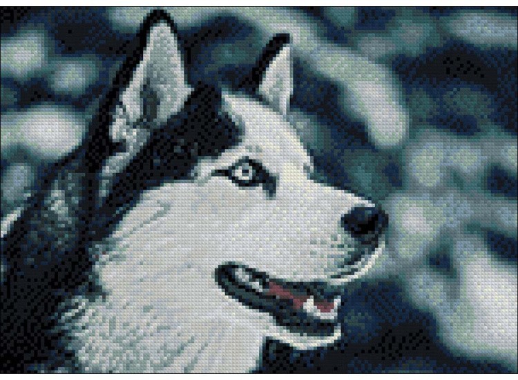 Алмазная вышивка «Северный друг» — картинка 2