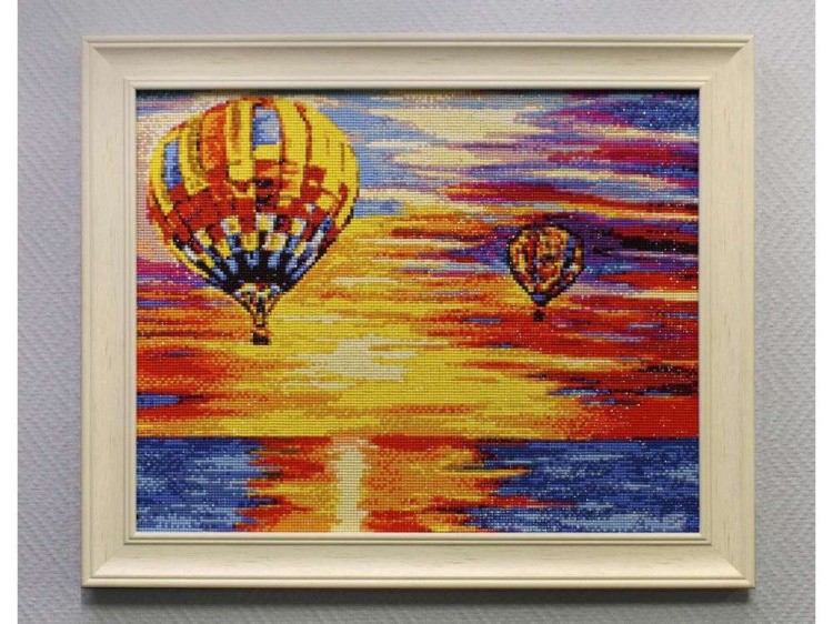 Алмазная вышивка «Воздушное путешествие» — картинка 3