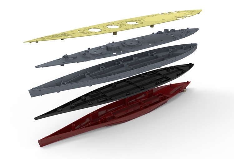 Сборная модель «Линейный корабль HMS Rodney» — картинка 4