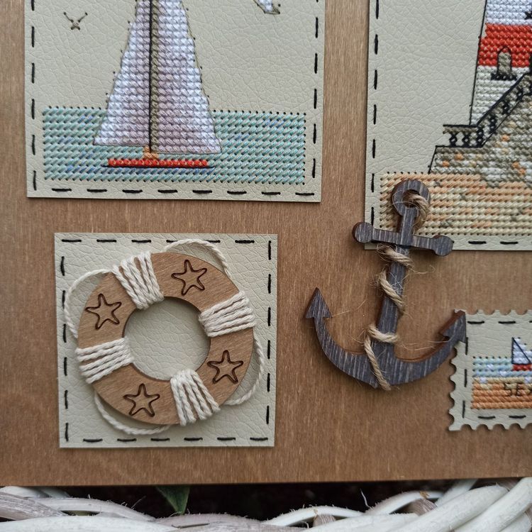 Комплект для создания интерьерного панно «Море зовет! Sea story» — картинка 4