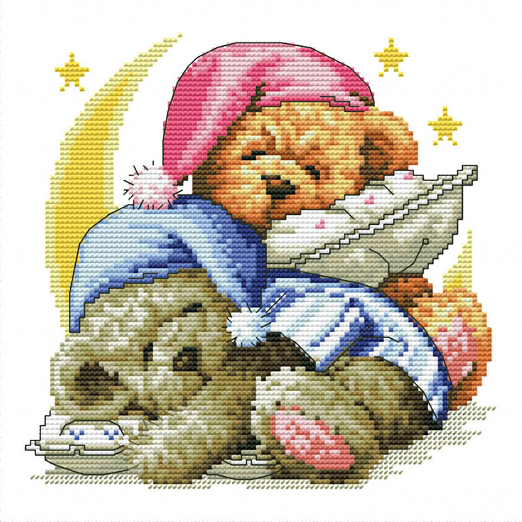Набор для вышивания «Два медвежонка»