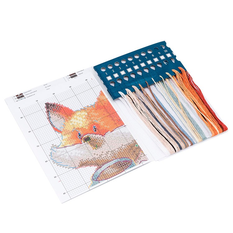 Набор для вышивания «Кофеманы. Лис» — картинка 2