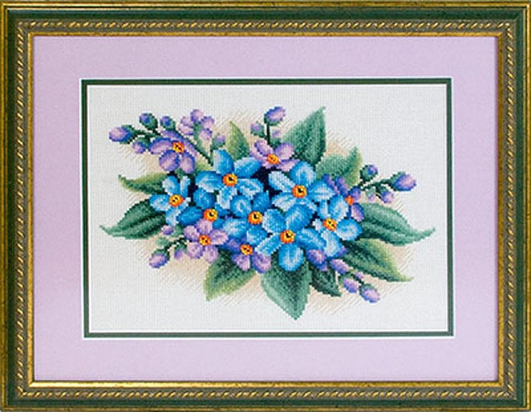 Набор для вышивания «Незабудки» — картинка 2
