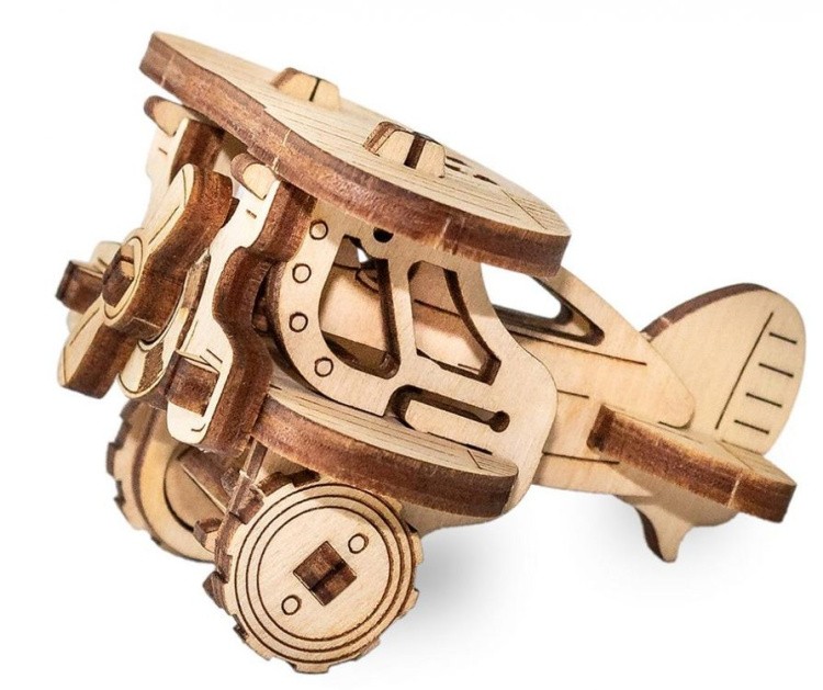 Конструктор из дерева «Эвик: Самолет», Eco Wood Art — картинка 5