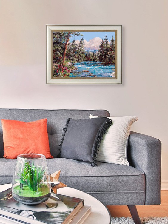 Картина по номерам «Алтай заповедный» — картинка 9