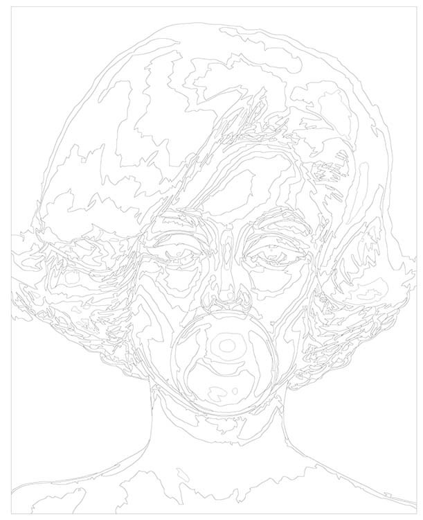 Картина по номерам «Мэрилин Монро» — картинка 3