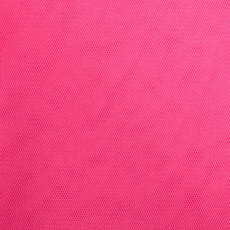 Еврофатин мягкий матовый Hayal Tulle, 5 м, ширина 300 см, цвет: розовый неон, Hayal — картинка 3