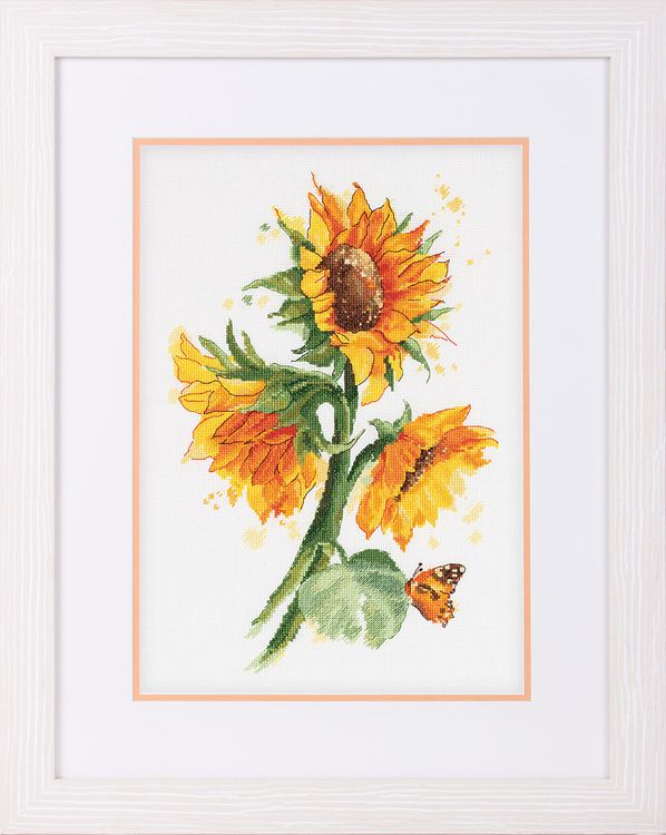 Набор для вышивания «Яркие подсолнухи» — картинка 3