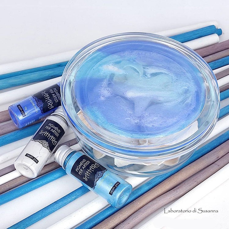 Набор металлических пигментов SAHARA, 10 шт., Resin Pro — картинка 16