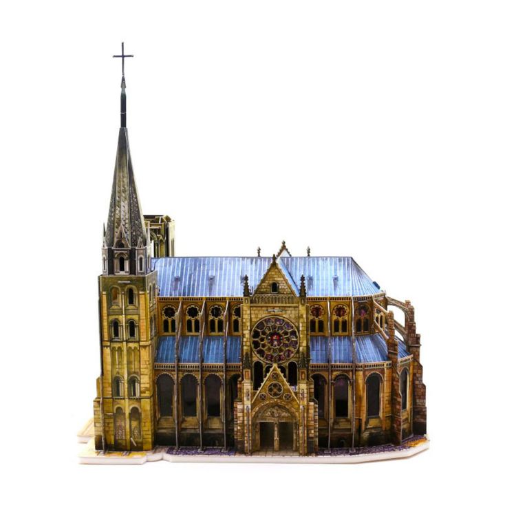 Сборная модель из картона «Готический собор» — картинка 2