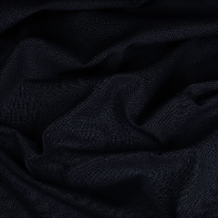 Ткань льняная, 200 г/м², 5 м x 140 см, цвет: темно-синий, TBY — картинка 2