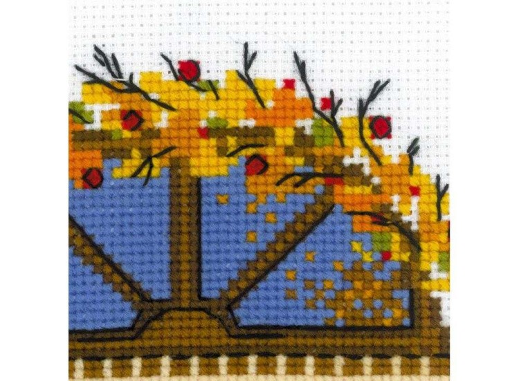 Набор для вышивания «Осеннее окошко» — картинка 4