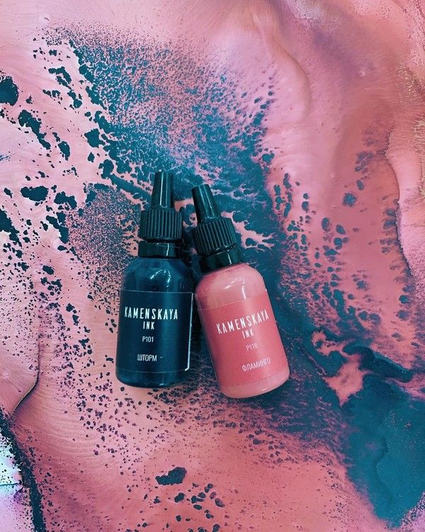 Спиртовые чернила расслаивающиеся Шторм, Kamenskaya Ink — картинка 3