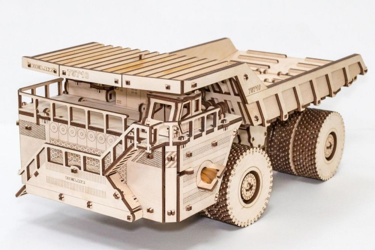 Конструктор из дерева «BELAZ 75710», Eco Wood Art — картинка 2