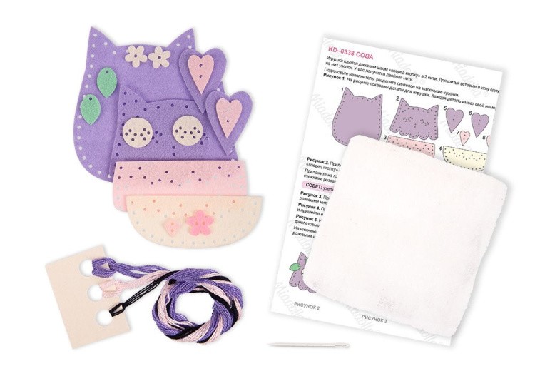 Набор для шитья «Сова» — картинка 3